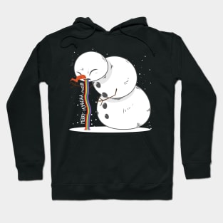 Merry Huhuua..mas Ugly Snowman Hoodie